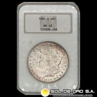 NA3 - ESTADOS UNIDOS DE AMERICA - 1 DOLLAR, 1885 - NEW ORLEANS - NGC MS63 - MONEDA DE PLATA