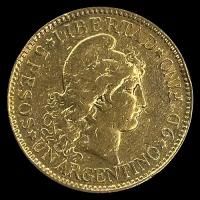 ARGENTINA - CINCO PESOS - UN ARGENTINO, 1887 - MONEDA DE ORO