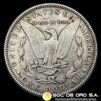 NA3 - ESTADOS UNIDOS DE AMERICA - 1 DOLLAR - 1889 - SIN CECA - MONEDA DE PLATA