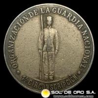 NUMIS - REPUBLICA DEL PARAGUAY - GUARDIA NACIONAL - PRIMERA CIRCUNSCRIPCION - 25 DE NOVIEMBRE DE 1901 - MEDALLA CONMEMORATIVA