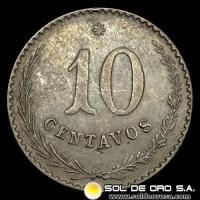 NUMIS - MONEDAS DEL PARAGUAY - 10 CENTAVOS, 1903 - MONEDA DE COBRE Y NIQUEL