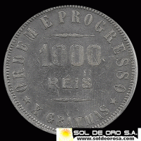 NA2 - NUMIS - BRASIL - 1000 REIS - 1912 - MONEDA DE PLATA