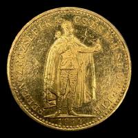 HUNGRIA - 20 KORONA, 1914 - MONEDA DE ORO