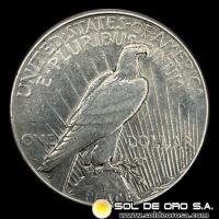 NA3 - ESTADOS UNIDOS DE AMERICA - 1 PEACE DOLLAR, 1922 - CECA SAN FRANCISCO - MONEDA DE PLATA
