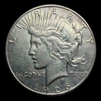 NA3 - ESTADOS UNIDOS DE AMERICA - 1 PEACE DOLLAR, 1926 - SAN FRANCISCO - MONEDA DE PLATA