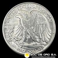 NA3 - ESTADOS UNIDOS DE AMERICA - HALF DOLLAR - 1943 - MONEDA DE PLATA