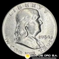 NA3 - ESTADOS UNIDOS DE AMERICA - HALF DOLLAR - 1954 - MONEDA DE PLATA