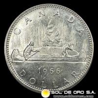 NA2 - CANADA - 1 DOLLAR, 1966 - MONEDA DE PLATA