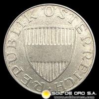 NA1 - AUSTRIA - 10 SCHILLING, 1968 - MONEDA DE PLATA