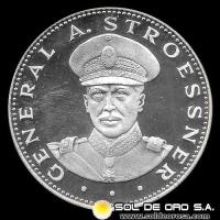 NUMIS - PARAGUAY - PM 63 - 150 GUARANIES, 1972 - Motivo: GENERAL ALFREDO STROESSNER - MONEDAS CONMEMORATIVAS DE PLATA