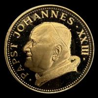 STAL - PARAGUAY - PM 148 - 1.500 GUARANIES, 1974 - Motivo: PAPST JOHANNES XXIII - MONEDAS CONMEMORATIVAS DE ORO