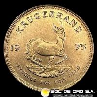 SUDAFRICA - KRUGERRAND - 1975 - MONEDA DE ORO