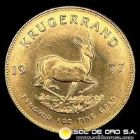 SUDAFRICA - KRUGERRAND, 1977 - MONEDA DE ORO