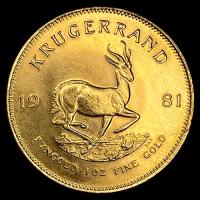 SUDAFRICA - KRUGERRAND, 1981 - ONZA / MONEDA DE ORO