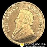SUDAFRICA - 1/2 oz., KRUGERRAND, 1981 - MONEDA DE ORO