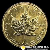 CANADA - 1/4 oz., 10 DOLLARS - 1985 - MONEDA DE ORO