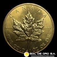 CANADA - 50 DOLLARS, 1985 - ELIZABETH II - MONEDA DE ORO