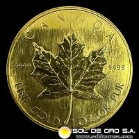 CANADA - 50 DOLLARS, 1986 - ELIZABETH II - MONEDA DE ORO