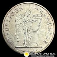 NA3 - FRANCIA - 100 FRANCS, 1989 - MONEDA DE PLATA