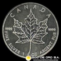 CANADA - 5 DOLLARS, 1989 - MONEDA DE PLATA