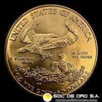 ESTADOS UNIDOS DE AMERICA - 50 DOLLARS, 1998 - MONEDA DE ORO
