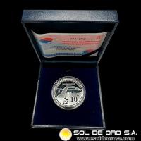 ESPAÑA - 10 EUROS, 2003 - CAMPEONATO MUNDIAL ACUATICO - BARCELONA 2003 - MONEDA DE PLATA