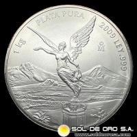 ESTADOS UNIDOS MEXICANOS - LIBERTY, 2009 - 1 KILO - MONEDA DE PLATA