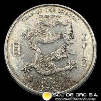 APMEX - YEAR OF THE DRAGON - ONZA DE PLATA