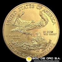 ESTADOS UNIDOS DE AMERICA - 50 DOLLARS, 2014 - MONEDA DE ORO