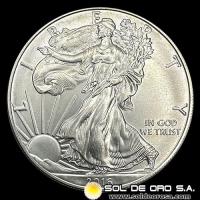 ESTADOS UNIDOS DE AMERICA - 1 DOLLAR, 2016 - LIBERTY - ONZA DE PLATA PURA