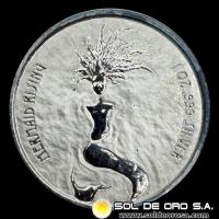 FIJI - 1 DOLLAR, 2018 - MERMAID RISING - MONEDA DE PLATA