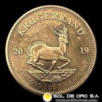 SUDAFRICA - KRUGERRAND, 2019 - MONEDA DE ORO