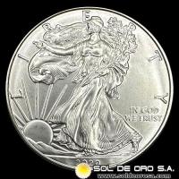 ESTADOS UNIDOS DE AMERICA - 1 DOLLAR, 2020 - LIBERTY - ONZA DE PLATA PURA