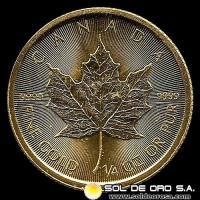 CANADA - 1/4 oz., 10 DOLLARS - 2020 - MONEDA DE ORO