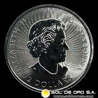 CANADA - 2 DOLLARS, 2020 - ELIZABETH II - MONEDA DE PLATA