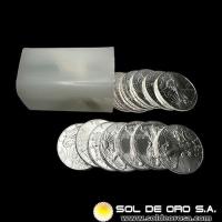 ESTADOS UNIDOS DE AMERICA - 1 DOLLAR, 2016 - LIBERTY - TUBO DE 20 ONZAS DE PLATA PURA