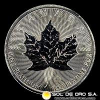 CANADA - MAPLE - 50 DOLLARS, 2021 - MONEDA DE PLATINO