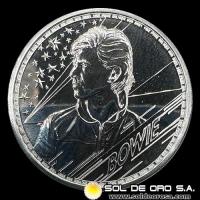 INGLATERRA - 2 POUNDS, 2021 - DAVID BOWIE - MONEDA DE PLATA