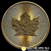 CANADA - 50 DOLLARS, 2022 - ELIZABETH II - MONEDA DE ORO