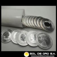 AUSTRALIA - 1 DOLLAR - AUSTRALIAN KANGAROO - TUBO DE 25 ONZAS DE PLATA PURA