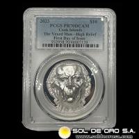 COOK ISLANDS - 10 DOLLARS, 2023 - THE VEXED MAN - MONEDA DE PLATA