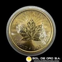 CANADA - 20 DOLLARS, 2023 - IN THE NAME OF ELIZABETH II - MONEDA DE ORO