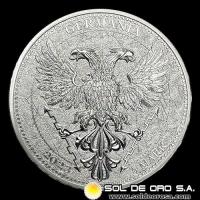 ALEMANIA - 5 MARK, 2023 - BEECH LEAF - MONEDA DE PLATA