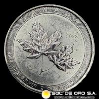 CANADA - 10 DOLLARS, 2023 - IN THE NAME OF ELIZABETH II - 2 OUNCES - MONEDA DE PLATA
