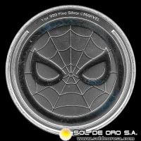 NIUE - 2 DOLLARS, 2023 - SPIDERMAN - MONEDA DE PLATA