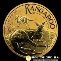AUSTRALIA - 100 DOLLARS, 2025 - AUSTRALIAN KANGAROO - CHARLES III - MONEDA DE ORO