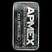 APMEX - 5 OUNCES - BARRA DE PLATA PURA