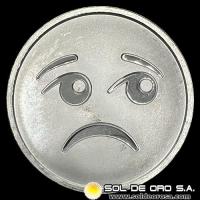 ONZA DE PLATA PURA - EMOJIS - ONZA 999