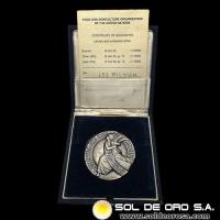 ROMA - DIA INTERNACIONAL DE LA COMIDA - FAO - 2000 - MEDALLA CONMEMORATIVA