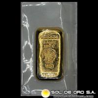 HERAEUS - 100 GRAMOS - FEINGOLD - BARRA DE ORO 24K